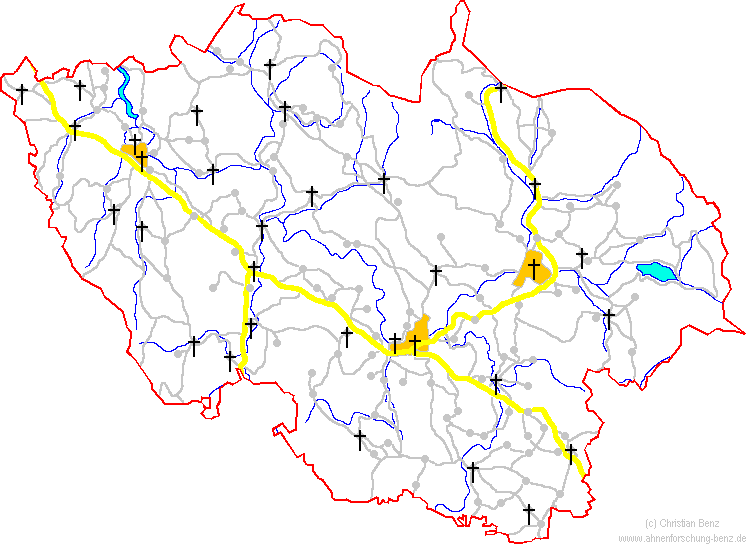 Friedhöfe im Landkreis Regen